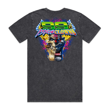 99 Psycho Clowns Stone Wash Men's Tee